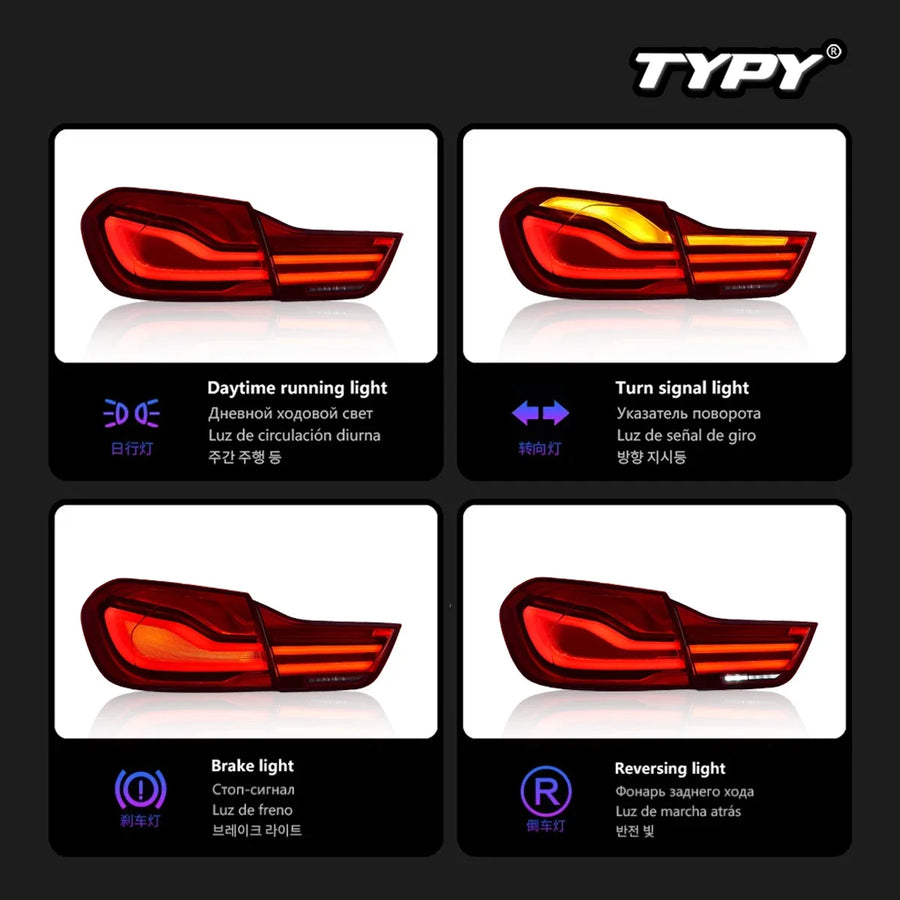 LED Tail Light Assembly Set for 2013–2020 BMW F32