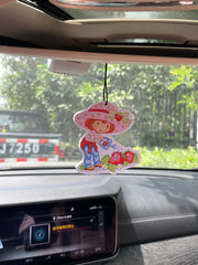 Strawberry Girl/Hilton Fresh Fragrance Car Air Freshener