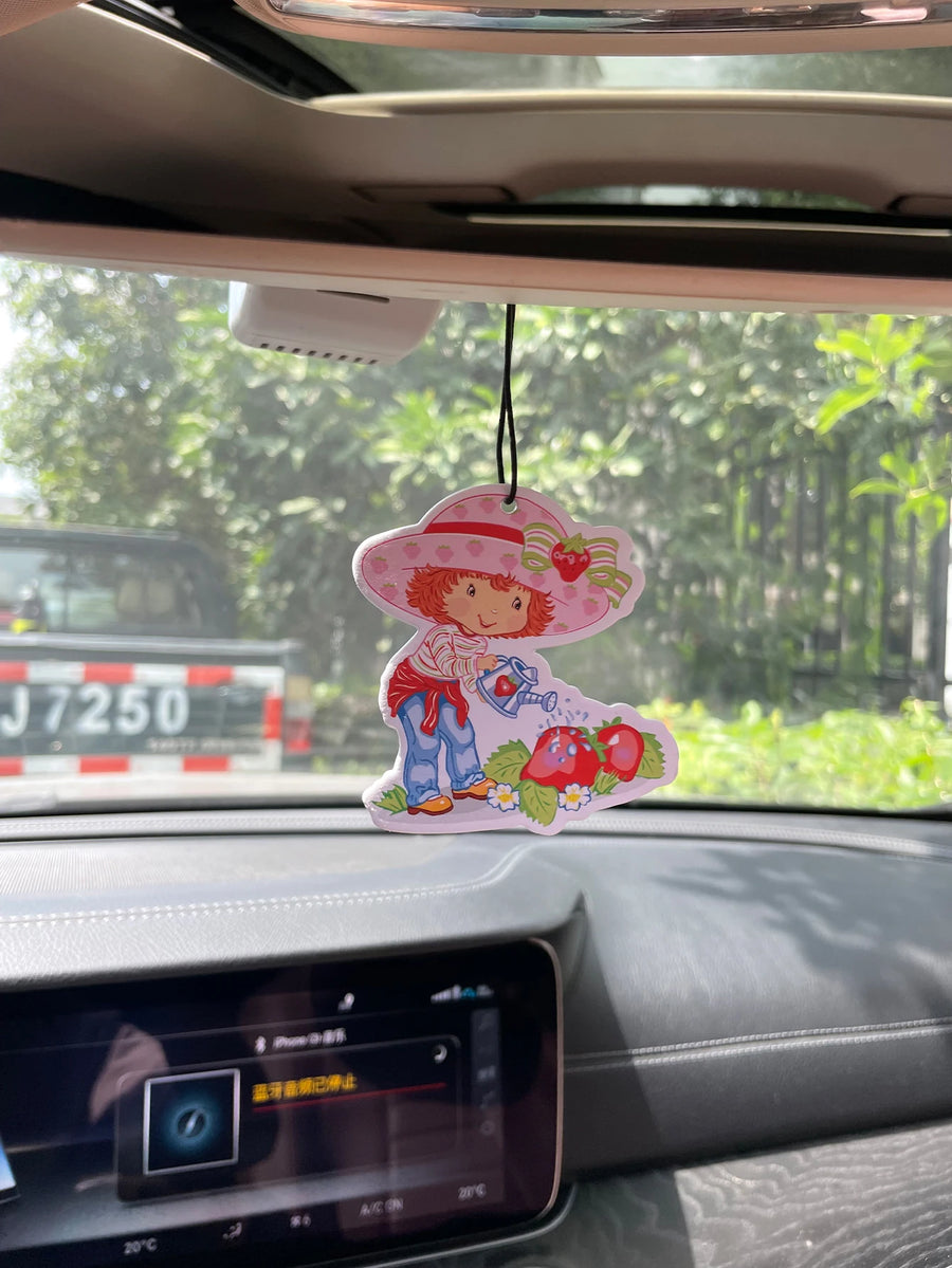 Strawberry Girl/Hilton Fresh Fragrance Car Air Freshener