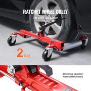 1,500 lb Ratcheting Vehicle Positioning Wheel Dolly
