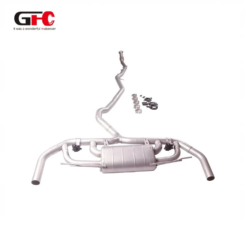 Catback Exhaust System for Mercedes-Benz 2.0 2020-2025 Valved