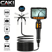360° Articulating Automotive Inspection Camera – 4.3/5-Inch