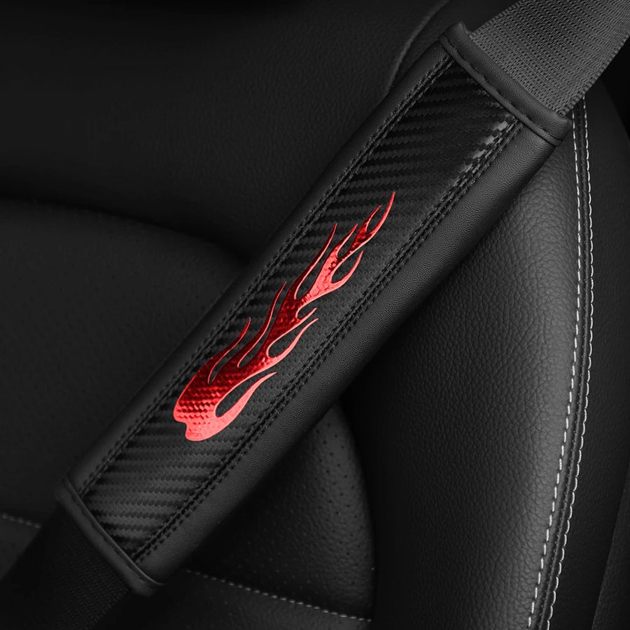 Seat Belt Shoulder Pad Set – PU leather