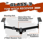 Black Front Bumper Assembly for 2006–2018 Toyota RAV4