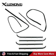 6-Piece Weatherstrip Set Window Sweep Run Channel for Ford F150 F250 F350 Pickup