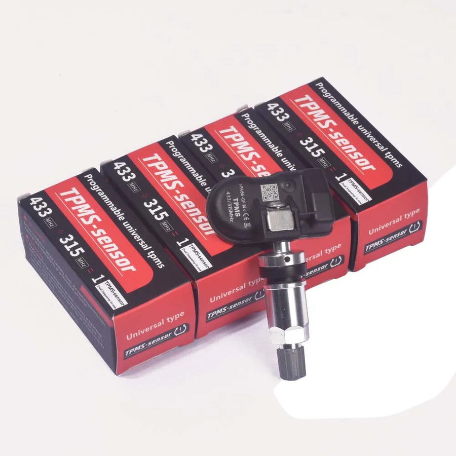 Programmable TPMS Tire Pressure Sensor (433MHz + 315MHz)