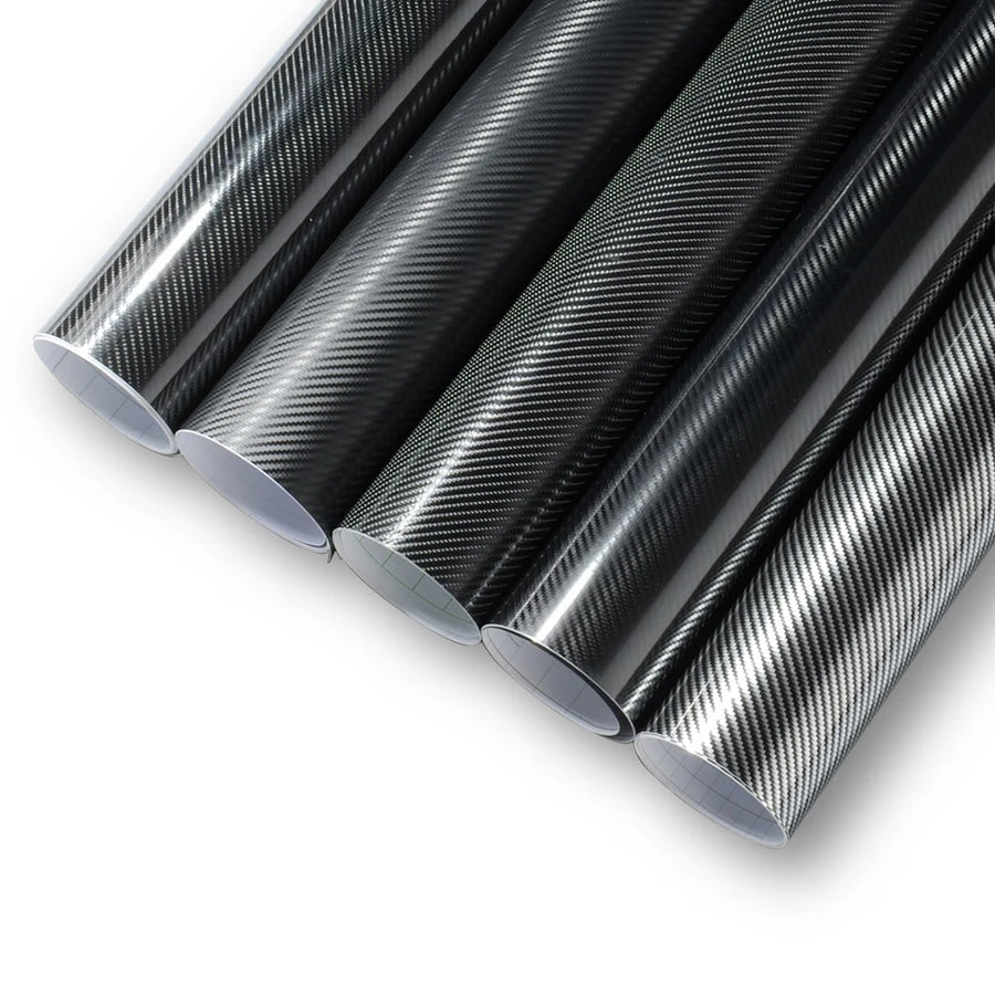 Carbon-Fiber-Style Vinyl Wrap Film – Multiple Sizes