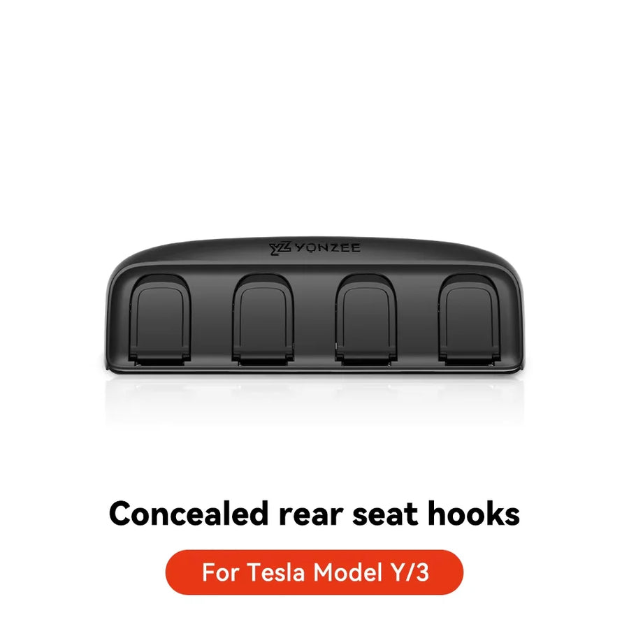 Foldable Car Seat Hook Hanger for Tesla Model 3/Y