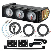Oil Pressure, Water Temperature, Oil Temperature Automotive Gauge