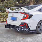 Rear Bumper Diffuser for Honda Civic FK4/FK7 Hatchback 2016-2021