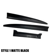 3-Piece Universal Rear Roof Spoiler Kit