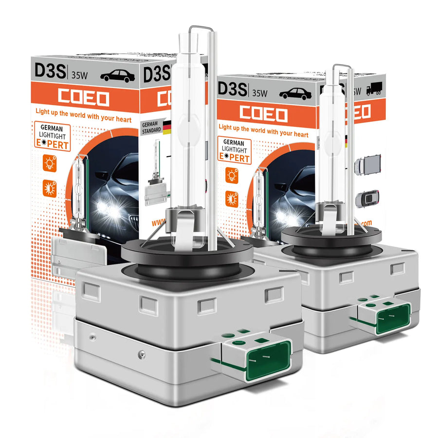 2-Piece D1S/D2S/D3S/D4S HID Xenon Headlight Bulb – 6000K