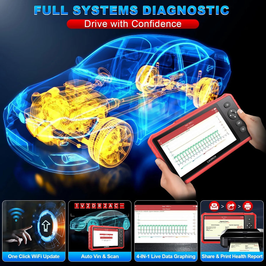 LAUNCH X431 CRP919X Lite Bidirectional OBD2 Scanner