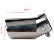 Universal Dual-Outlet Stainless Steel Exhaust Tip