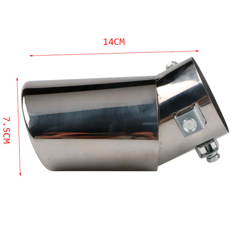 Universal Dual-Outlet Stainless Steel Exhaust Tip