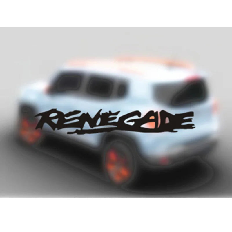 Renegade Off-Road Hood and Fender Reflective Decal