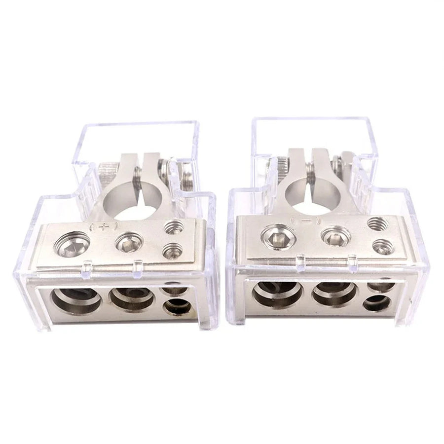 Positive and Negative Battery Terminal Connectors – 2 Pieces