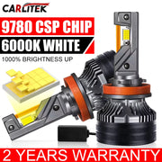2-Piece H1/H4/H7/H11/9005/9006 LED Headlight Bulb – 6000K, CANBUS