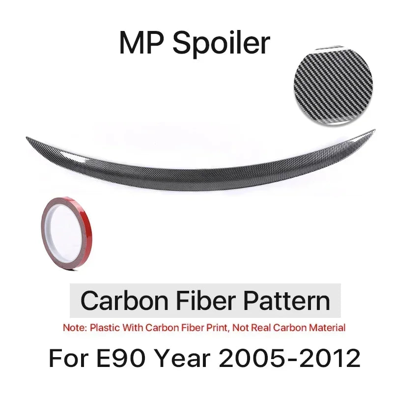 M4-Style Rear Trunk Spoiler for BMW 3 Series E90 2005-2012