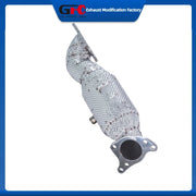 304 Stainless Steel 200-Cell Catted Downpipe for Honda Accord 2018-2022