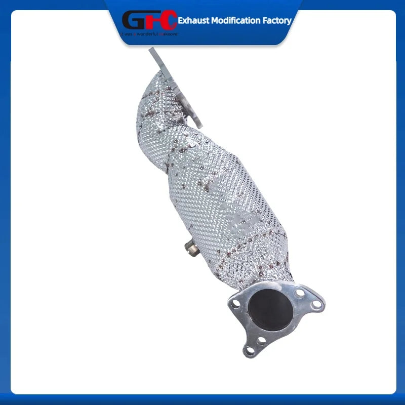 304 Stainless Steel 200-Cell Catted Downpipe for Honda Accord 2018-2022