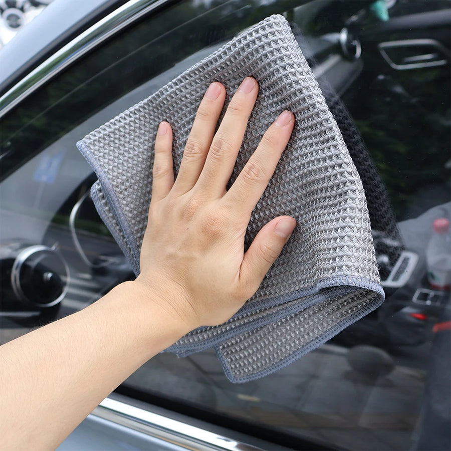 Microfiber Glass Cleaning Towels, 40 x 40 cm