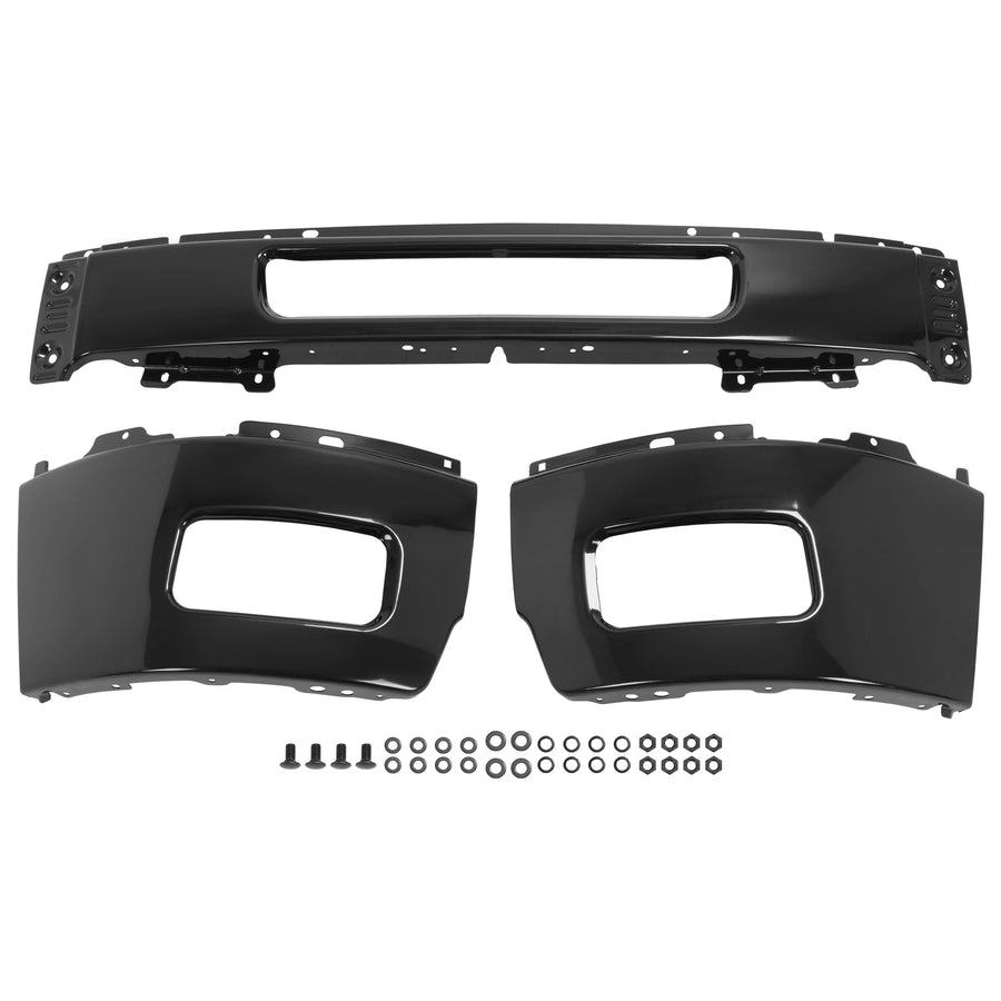 Front Bumper Face Bar and Valance Kit for Chevrolet Silverado HD 2011-2014