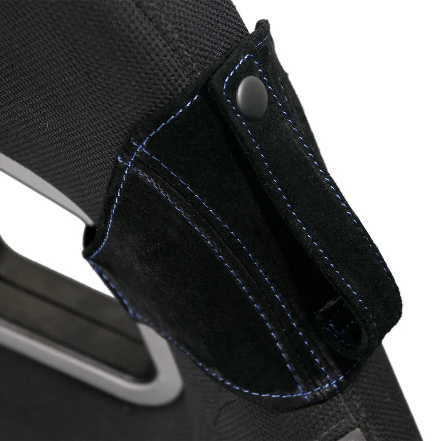 Wraparound Leather Seat Belt Guide for Bride, Recaro, Sparco & OMP