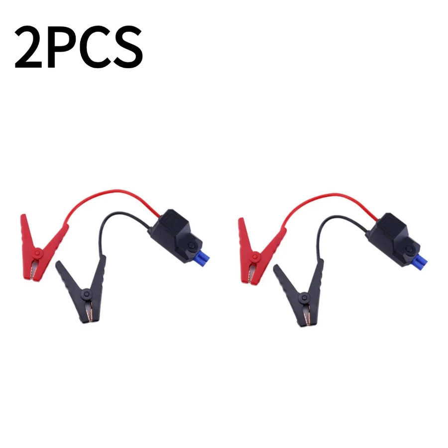 12V EC5 Jump Starter Clamp Cable Kit with Alligator Clips