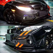 N1-Style Front Grille for Honda Civic FK7/FK8