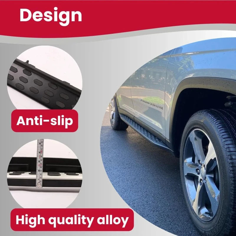 Jeep Grand Cherokee L Aluminum Running Board Pair – 2021–2025
