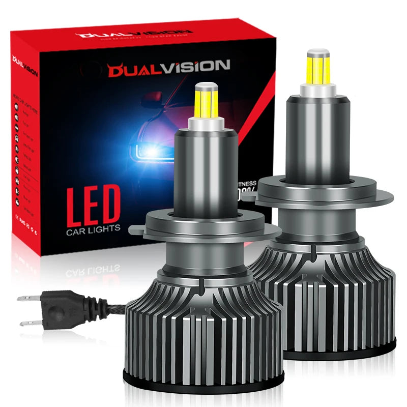 H1/H7/H11/9005/9006/9012 LED Headlight Bulb – 6000K, CANBUS