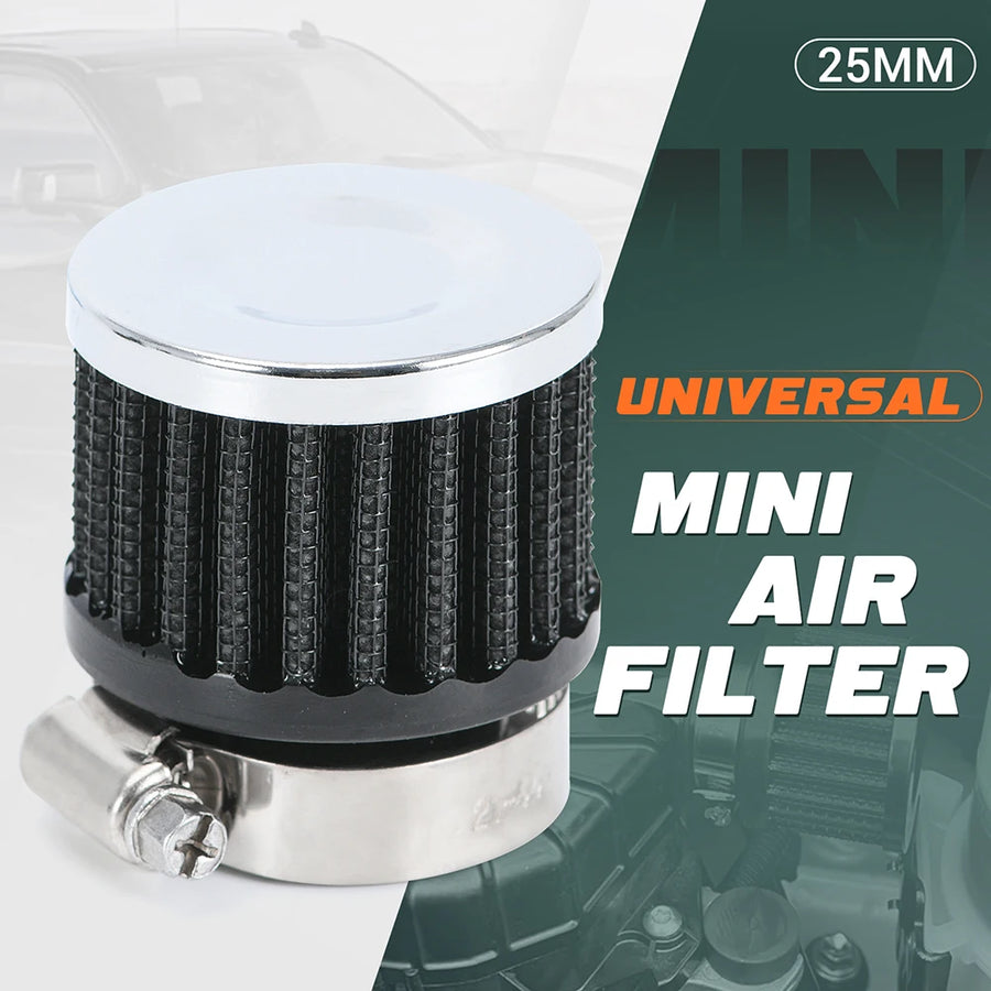 Universal MINI Breather Air Filter 12mm 25mm