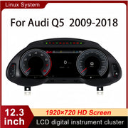 12.3-Inch Digital Instrument Cluster for Audi Q5 2009–2018
