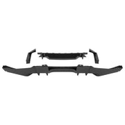 Matte Black Shark-Fin Rear Diffuser for 2016–2021 Honda Civic Hatchback
