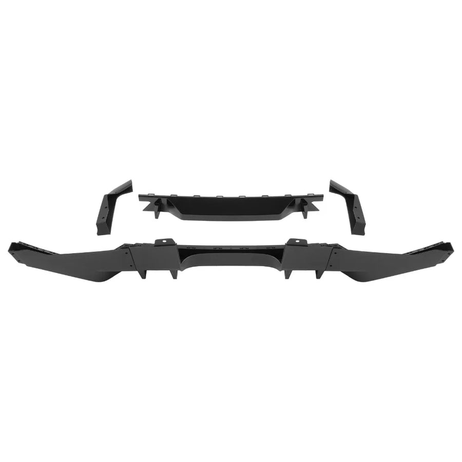 Matte Black Shark-Fin Rear Diffuser for 2016–2021 Honda Civic Hatchback