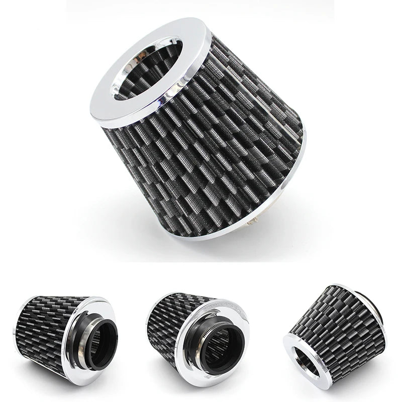 Intake Air Filter for 76MM Car Air Filter Cold Air Intake Air Filter 3Inch Car Modified Inletinlet Mushroom Head Car Sports Filter