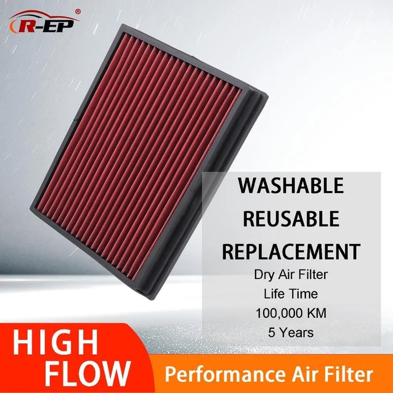 High-Flow Washable Engine Air Filter for Audi A4/S4/RS4