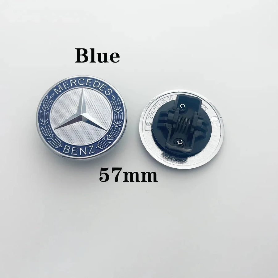 57 mm Hood Badge Emblem for Select Mercedes-Benz Models