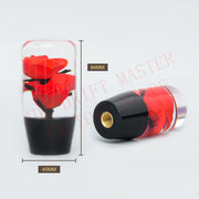 10cm Acrylic Flower Manual Gear Shift Knob