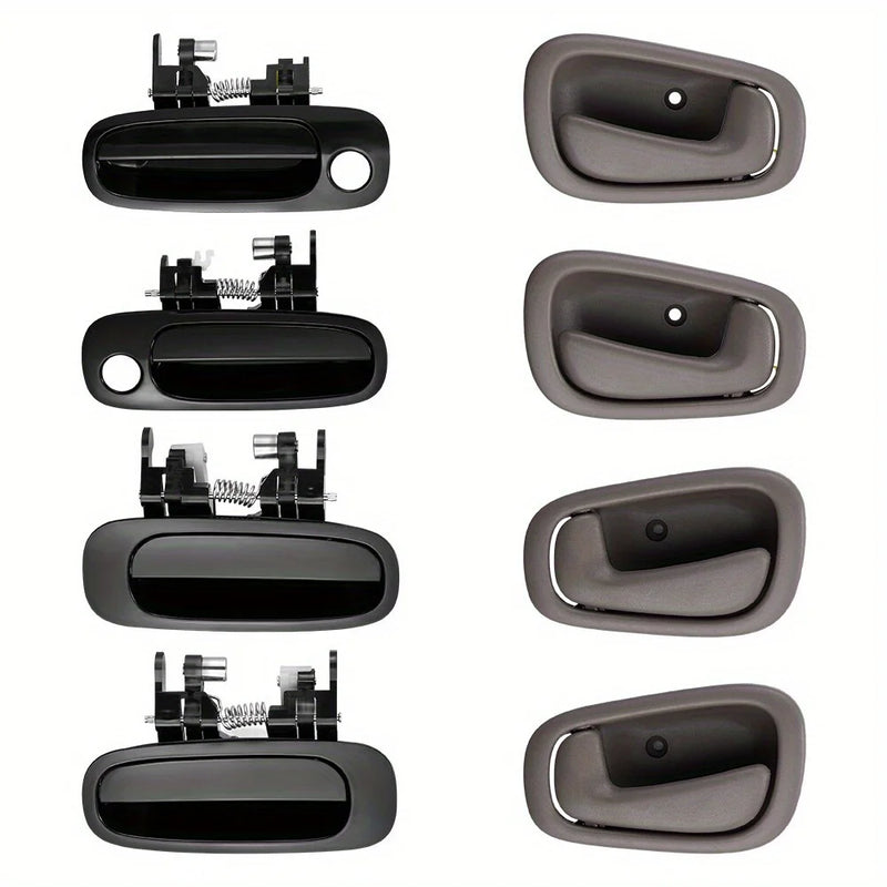 Toyota Corolla Interior & Exterior Door Handle Set – 1998–2002, 8-Piece