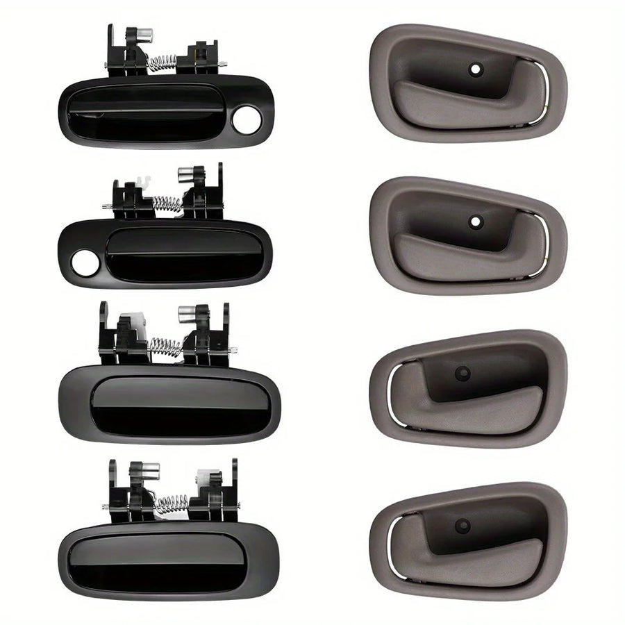 Toyota Corolla Interior & Exterior Door Handle Set – 1998–2002, 8-Piece