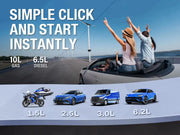 6000A/6250A 12V Portable Car Jump Starter and Power Bank