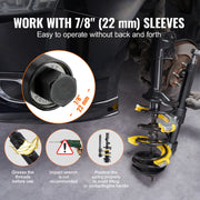 MacPherson Strut Spring Compressor Kit with Interchangeable Forks