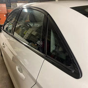 10-Piece Audi A3/S3 Black Stainless Window Trim Set – 2015–2020