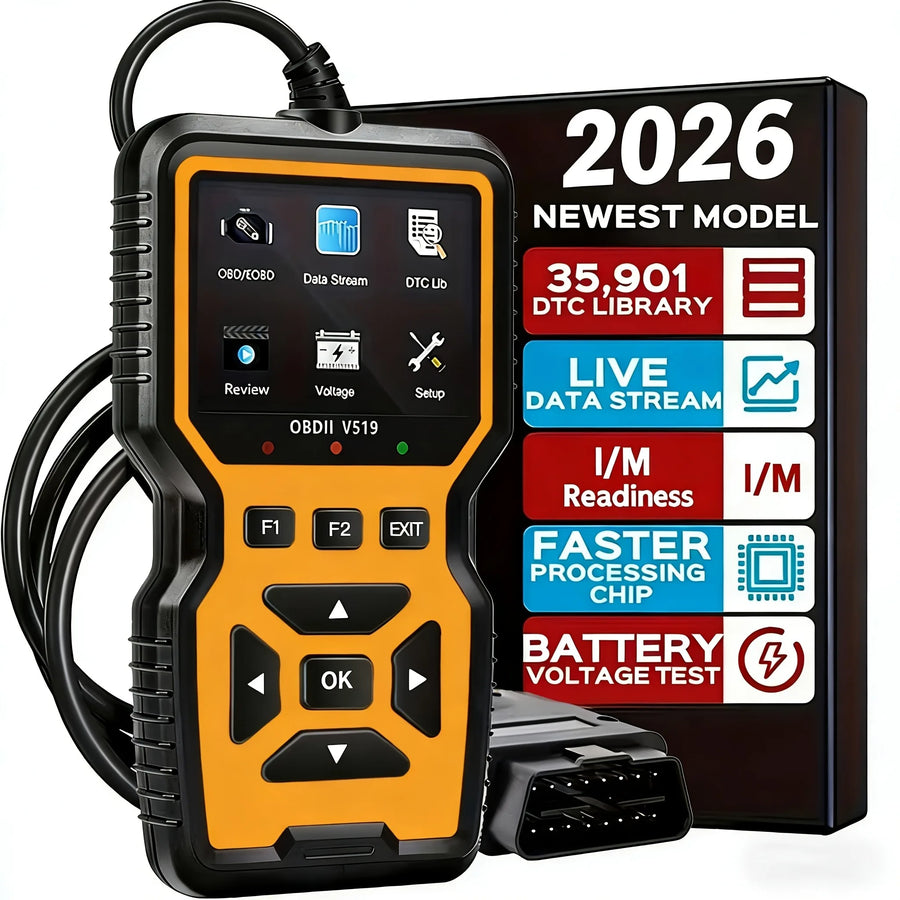 V519 Professional OBD2 Scanner with Live Data and Code Reader