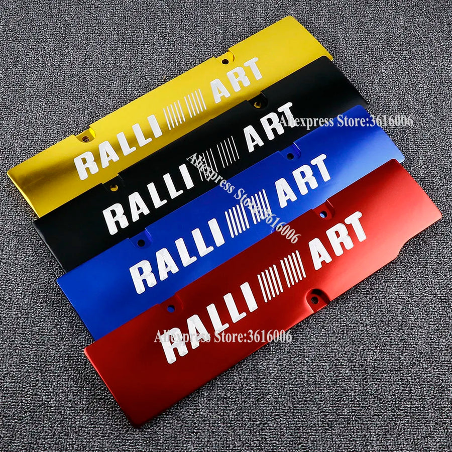 1-Piece Ralli art Aluminum Engine Spark Plug Cover for Mitsubishi Lancer-ex
