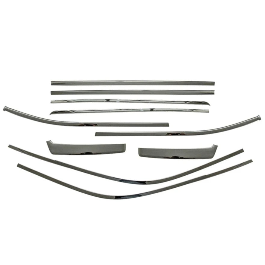 Exterior Window Trim Set for Toyota Tundra Weatherstrip Seal 2022-2026