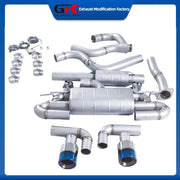 304 Stainless Steel Valved Cat-Back Exhaust System for Ford Focus St 2012-2018