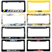 Universal JDM Racing Style ABS License Plate Frames – Pair